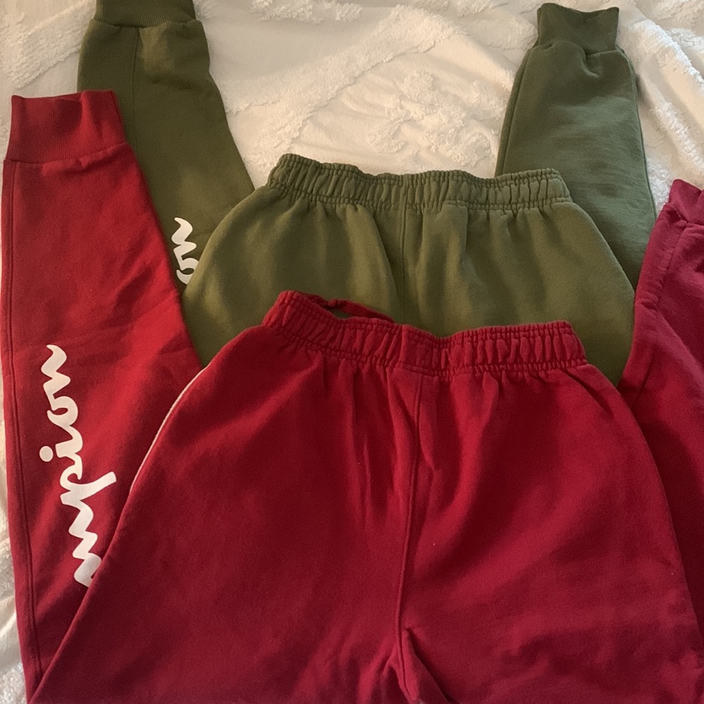 Champion Men's Joggers - Green and Red - Picture 2 of 5